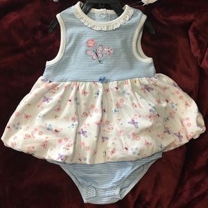 Little Me 3 piece romper set
